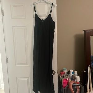 Old Navy Black Summer Maxi Dress